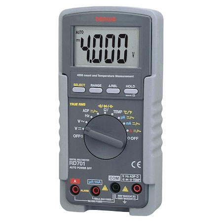Sanwa Digital Multimeter with True RMS + High Input Impedance RD701